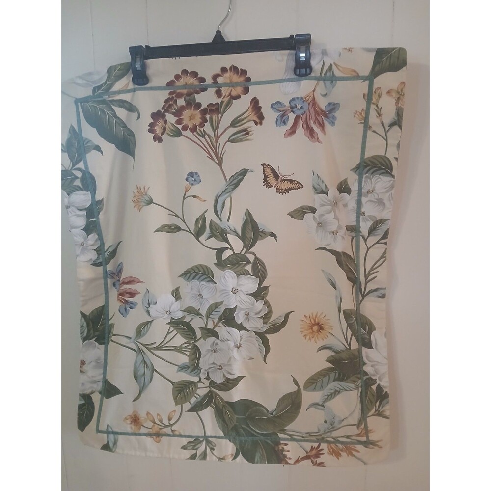 Crown Crafts Williamsburg Gardens Set Of 2 Pillow Shams  Standard Boho Cottage